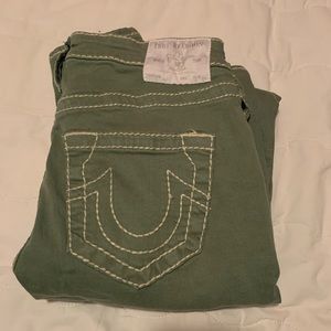 Women’s true religion mid rise skinny size 29